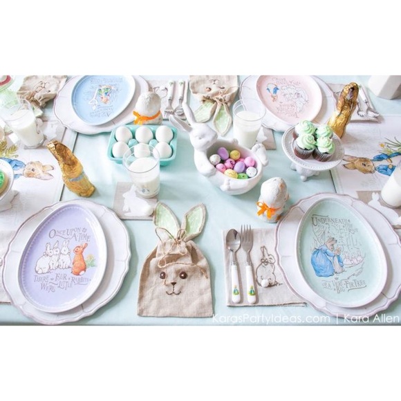 Pottery Barn Kids Peter Rabbit Plate Set - Picture 4 of 13
